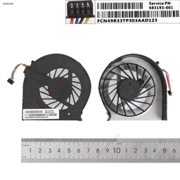 Show details for Laptop fan for HP G4-2000 G6-2000 G7-2000(4 Pins,High copy) Picture of Laptop fan for HP G4-2000 G6-2000 G7-2000(4 Pins,High copy)