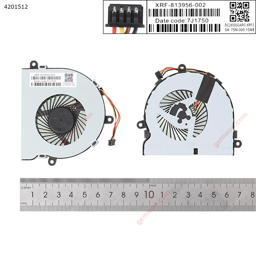 Show details for Laptop fan for HP 15-AC121DX 15-AC067TX 15-AF 15-AY 15-BS 14-R020 TPN-C116 TPN-C125 250G4 255G4(4 Pin,Original) Picture of Laptop fan for HP 15-AC121DX 15-AC067TX 15-AF 15-AY 15-BS 14-R020 TPN-C116 TPN-C125 250G4 255G4(4 Pin,Original)